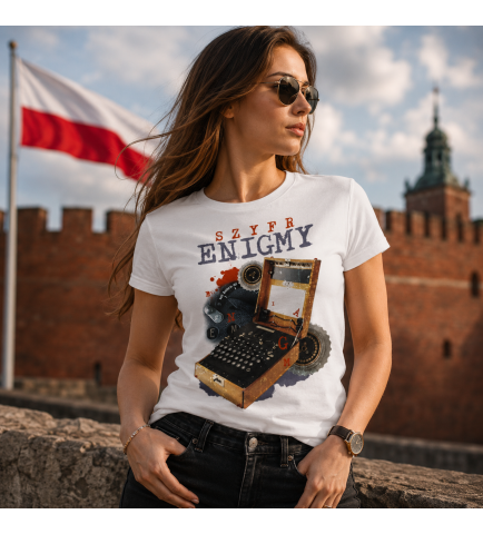 KOSZULKA DAMSKA Szyfr Enigmy